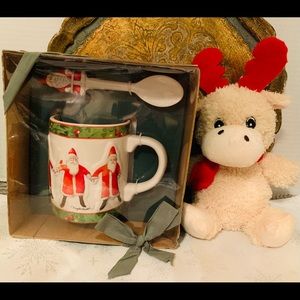 Vintage Hallmark With Signature Christmas Santa mug